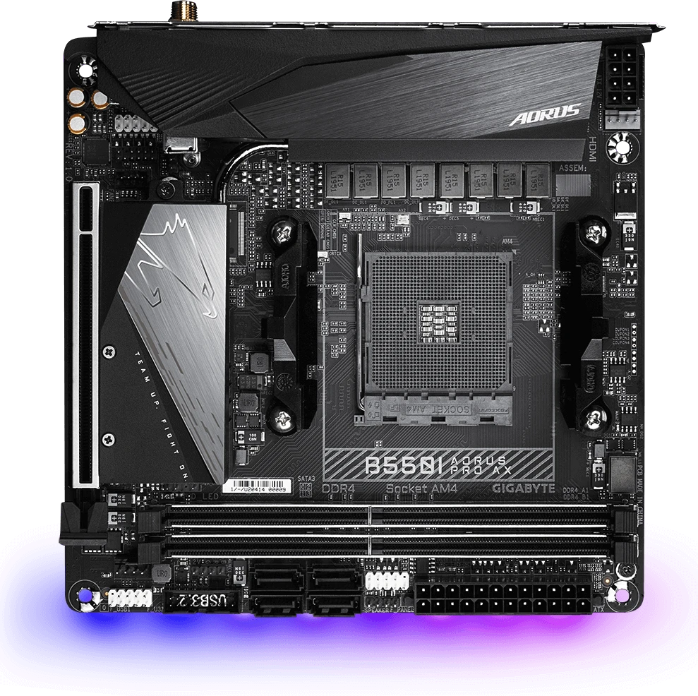 Gigabyte B550I AORUS PRO AX (Rev. 1.3)